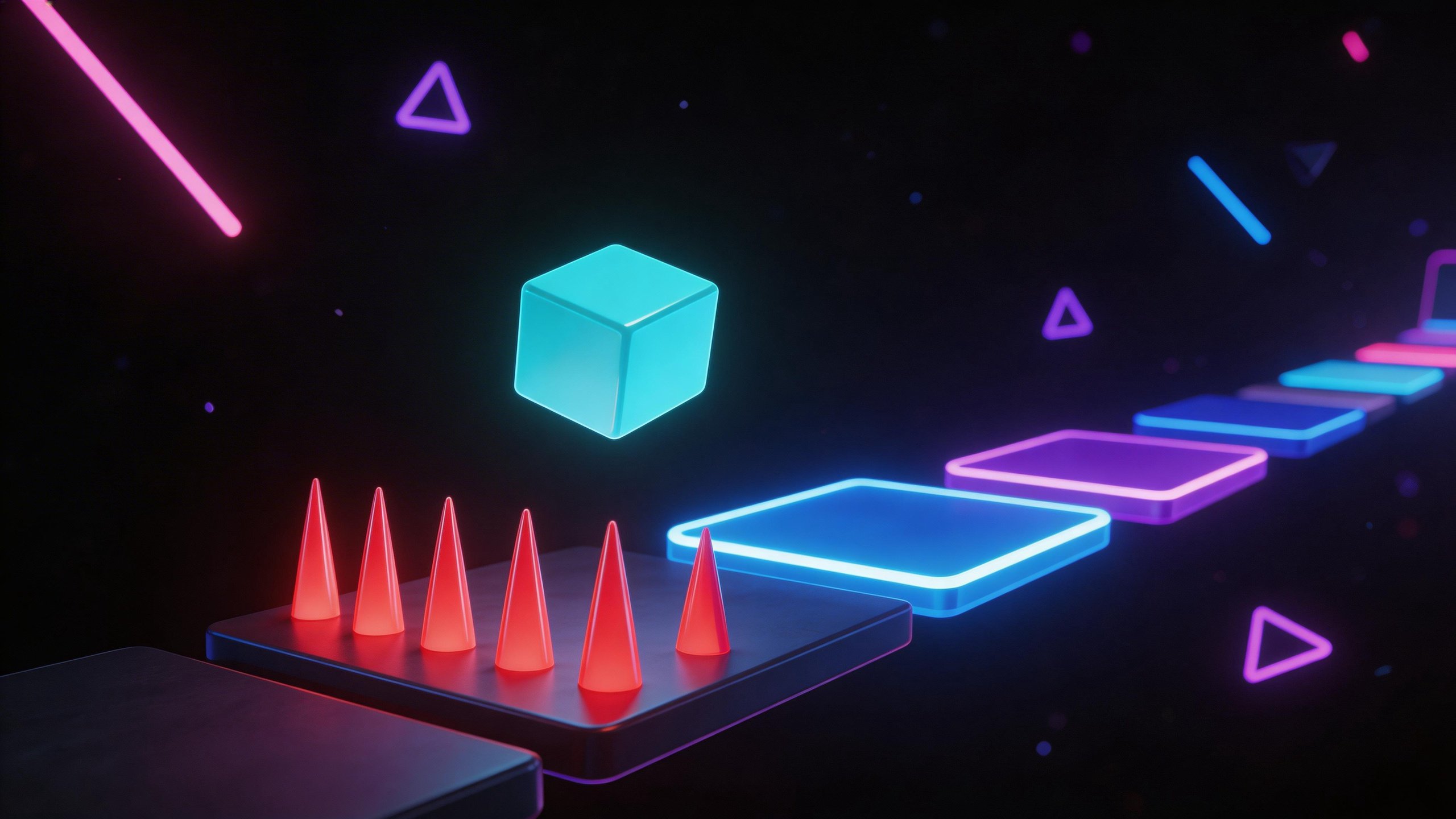 Geometry Lite gameplay